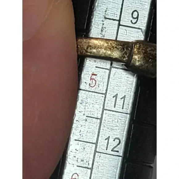 JAMES AVERY RETIRED STERLING SILVER FRIENDSHIP HANDSHAKE RING SIZE 5 - LB-C2457 - Picture 7 of 9